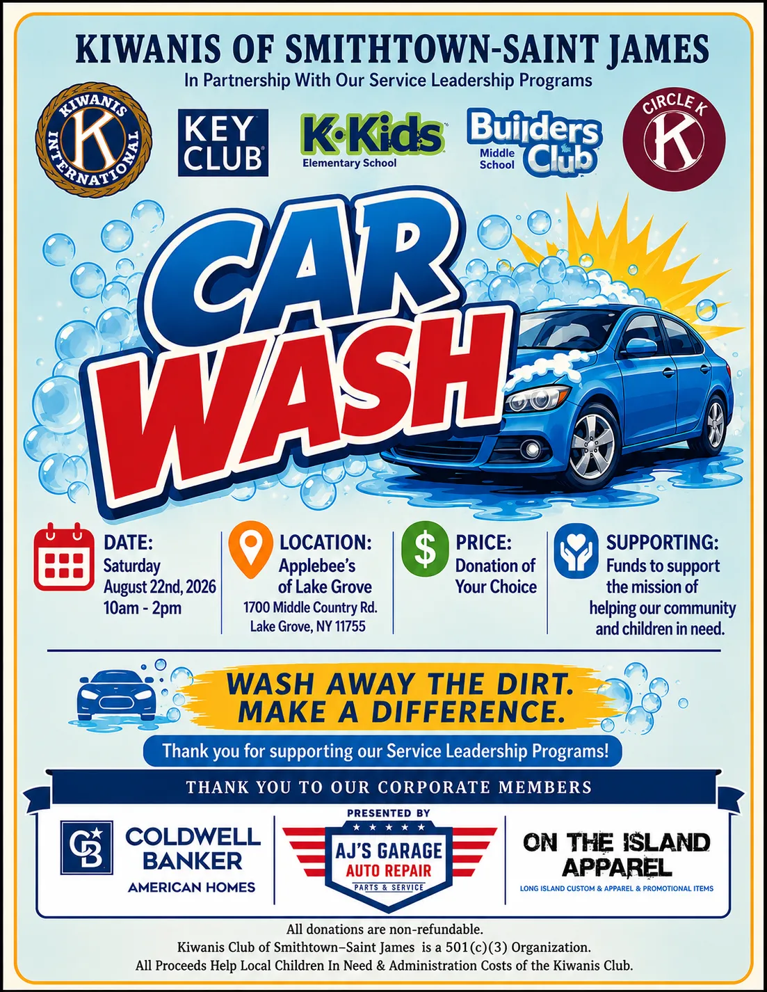 Car Wash flyer