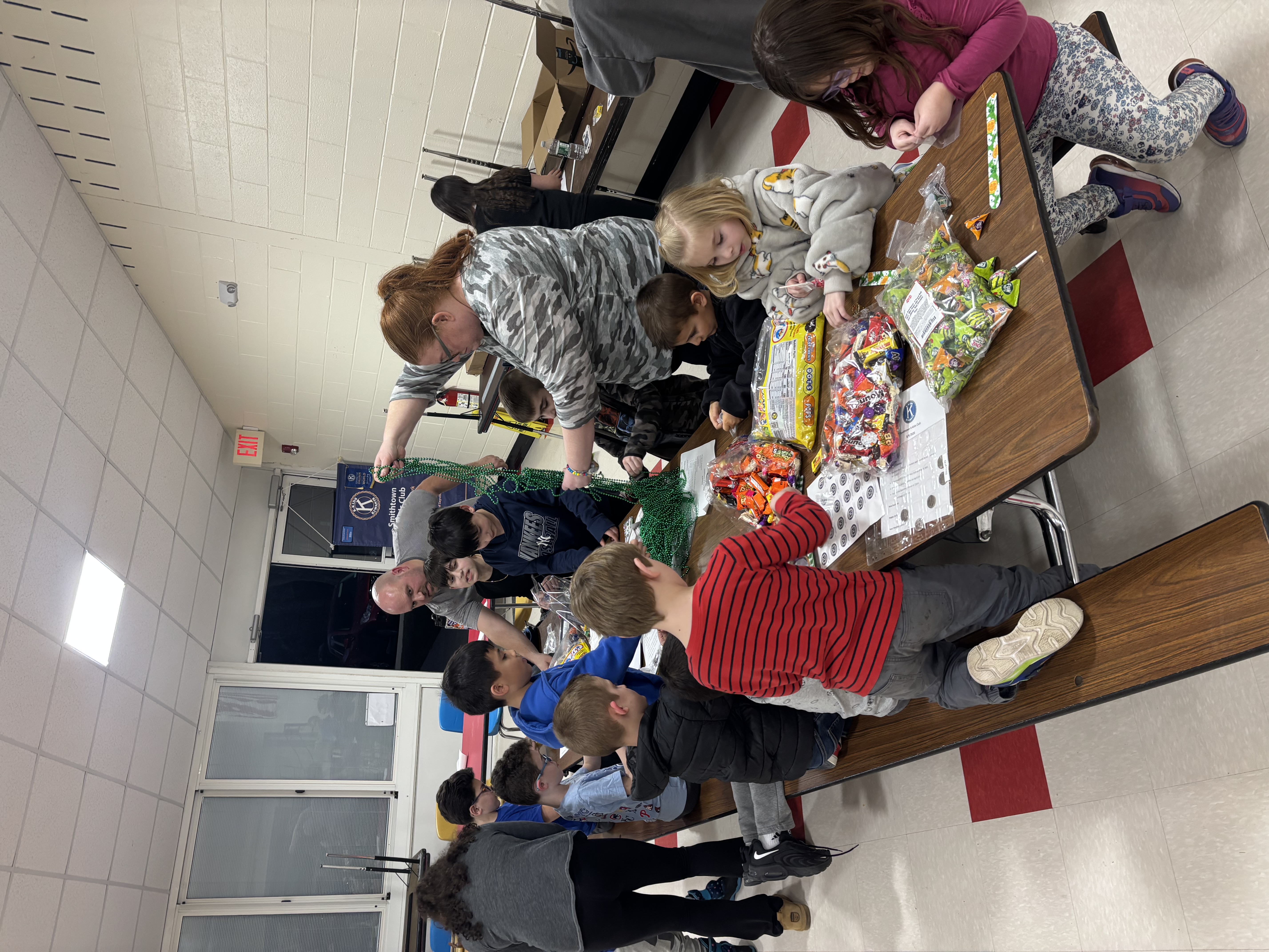 K-Kids working on a project together