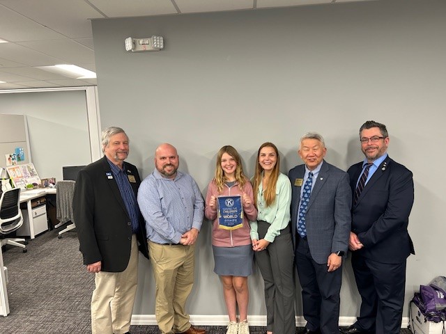 Kiwanis club gathering